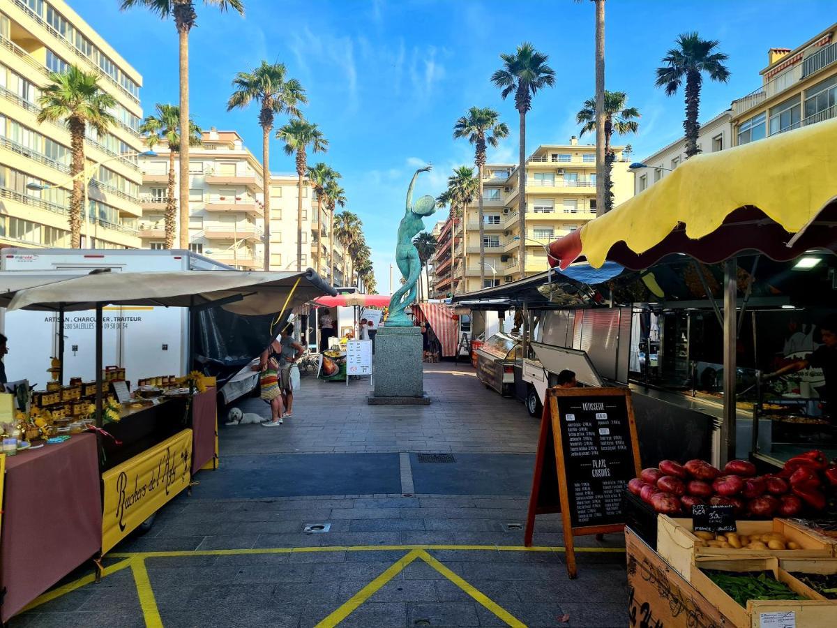 Appartement Mediterranee 150M De La Plage Canet-en-Roussillon Dış mekan fotoğraf